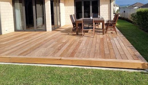 A Garapa Deck for Outdoor Entertaining, in Tauranga