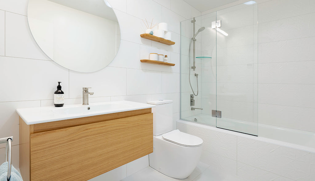 Minimalist Upgrade To Bathrooms, in Grafton, Auckland