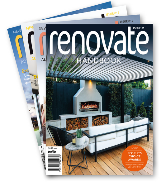 SPECIAL EDITION DEAL: 4 x Renovate Magazine for $30